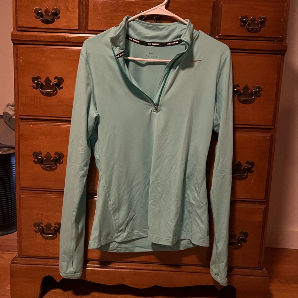 Nike Mint Green Quarter Zip